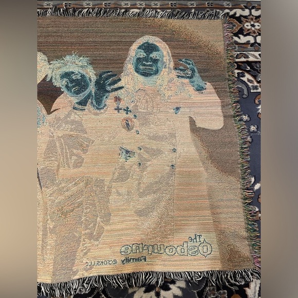 Ozzy Osbourne Family Throw Blanket 53x65” - Picture 4 of 11